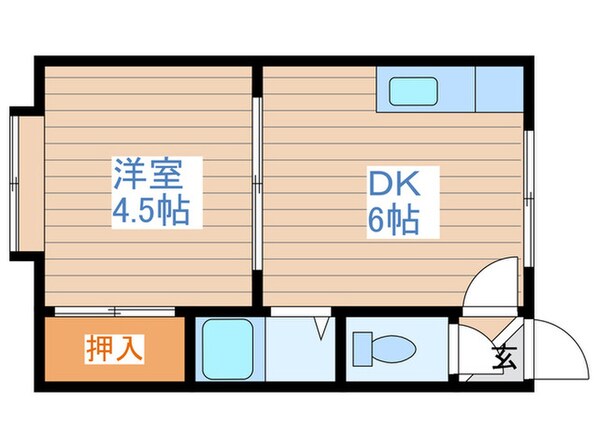 シャトレ－平岸Ⅱの物件間取画像